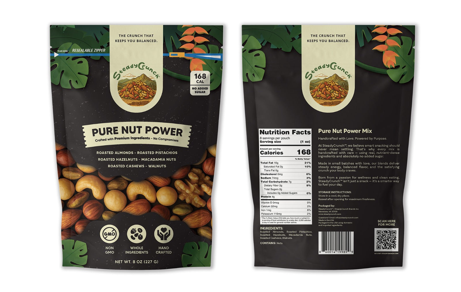 Pure Nut Power Mix8