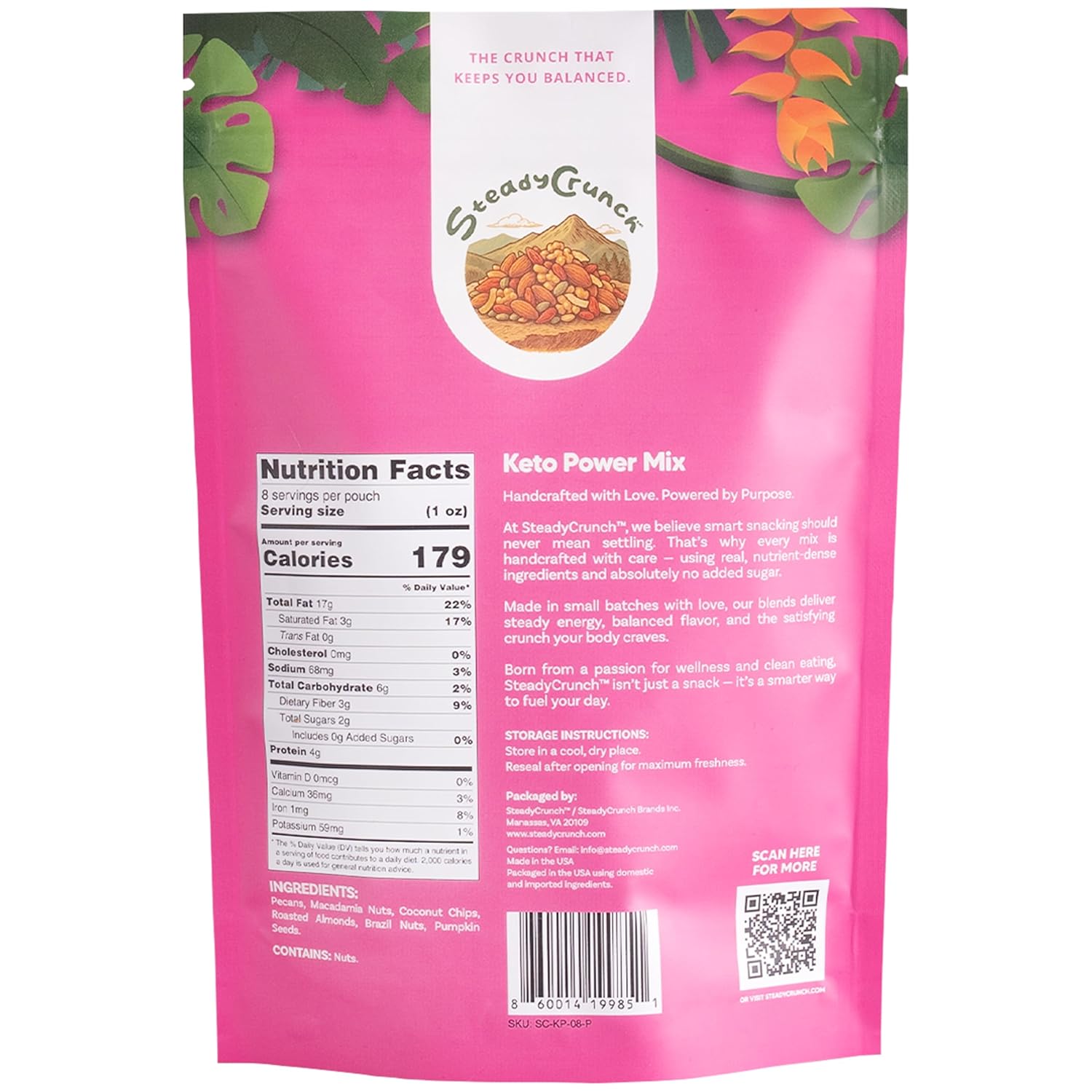 Keto Power Trail Mix