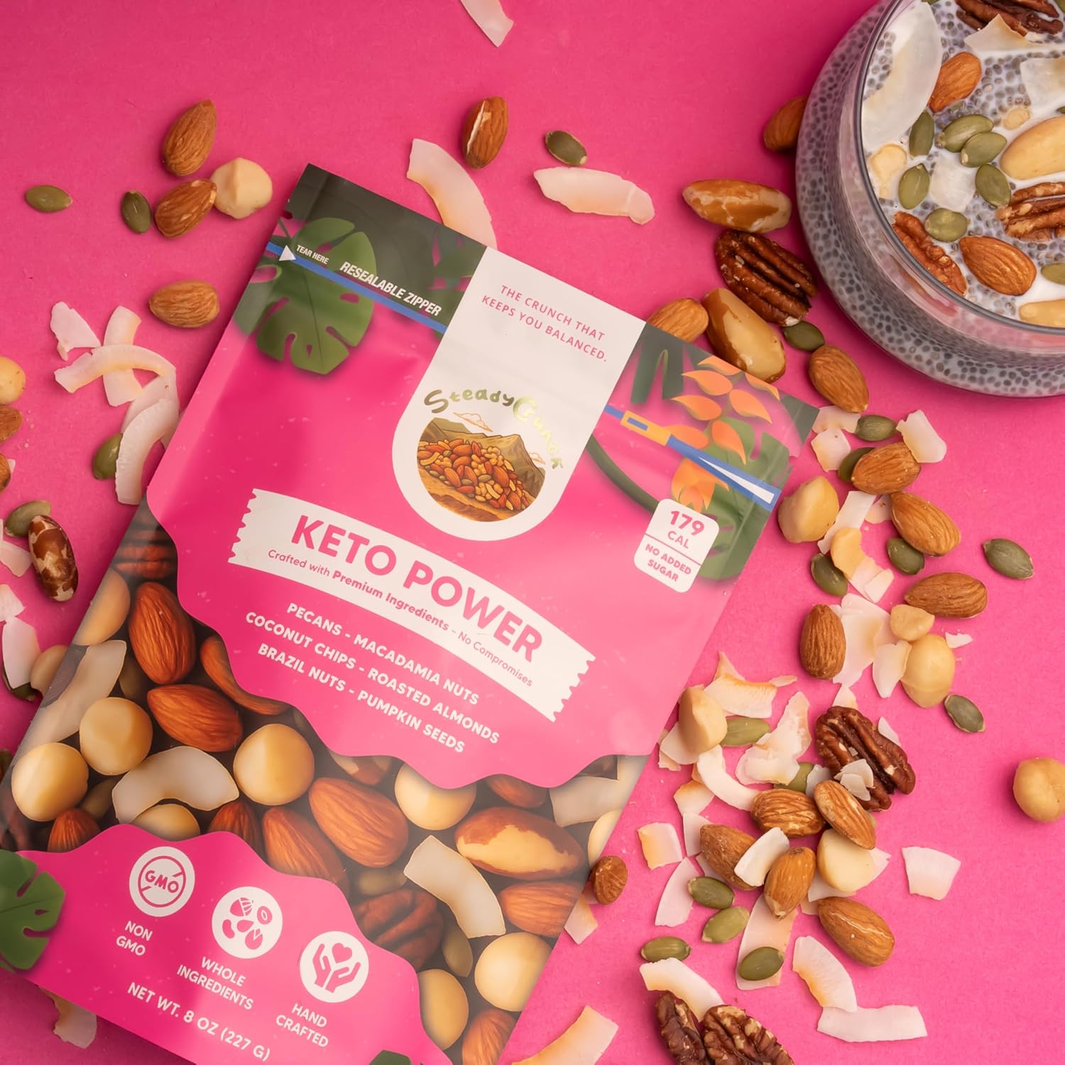 Keto Power Trail Mix