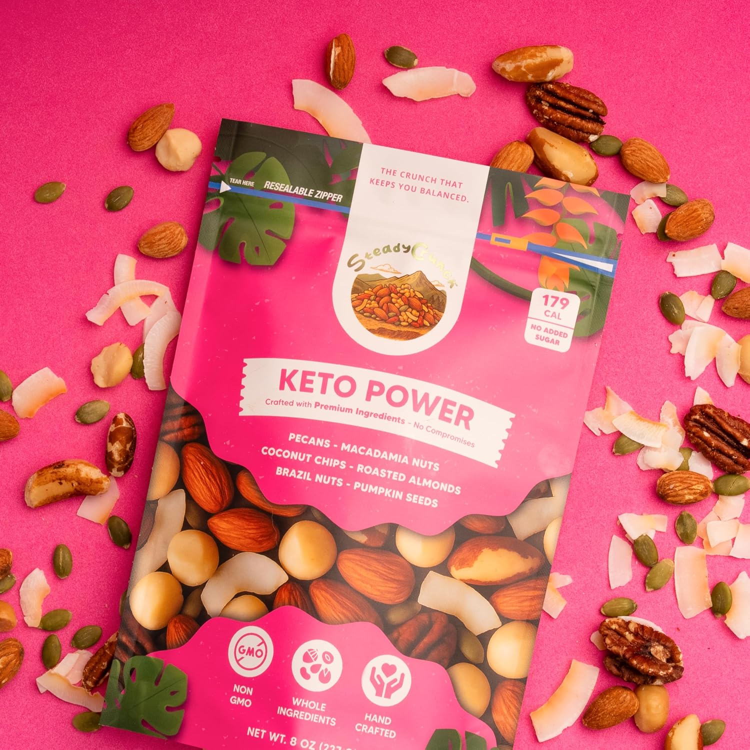 Keto Power Trail Mix