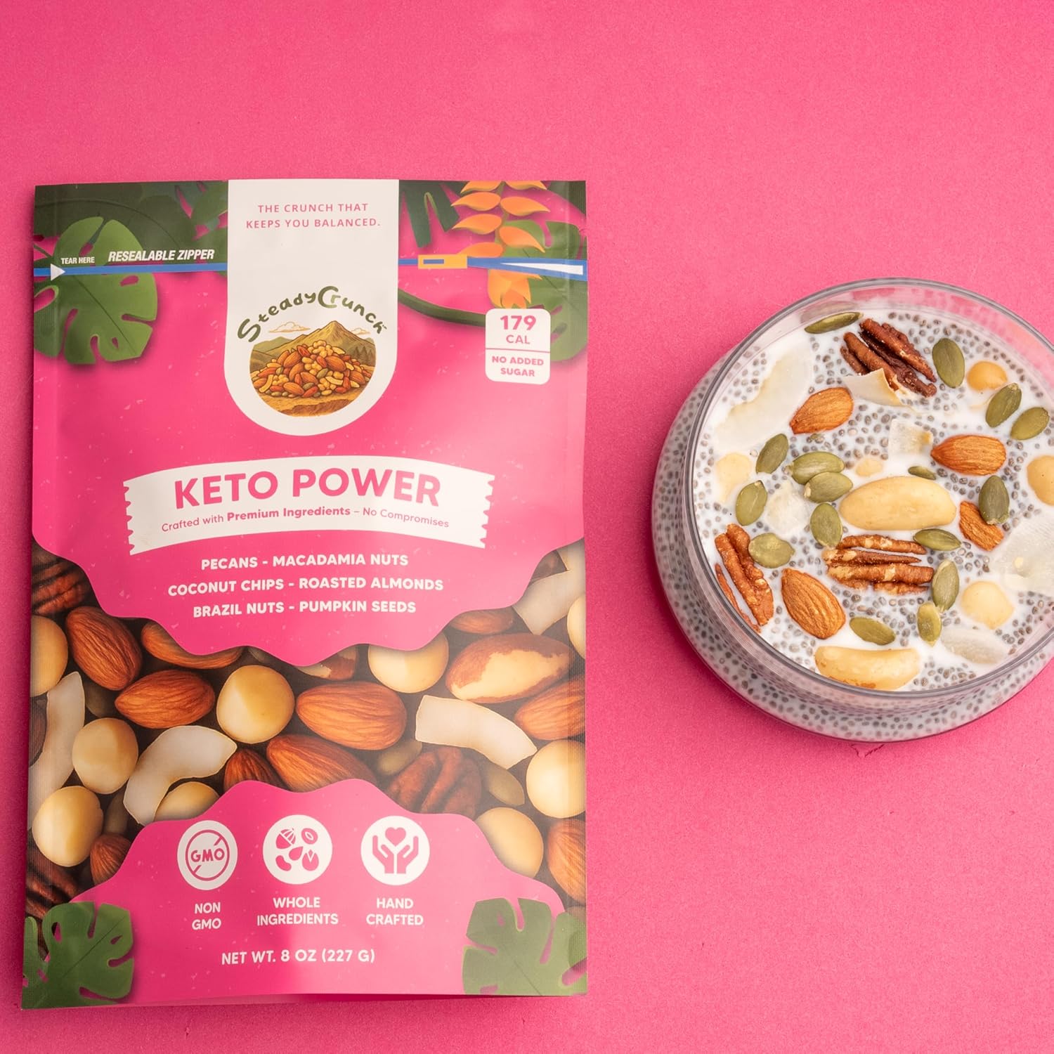 Keto Power Trail Mix
